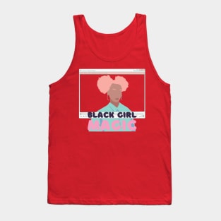 Black woman feminism black woman black girl black magic empowerment Tank Top